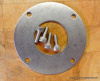 Rear Pulley Cover for Hobart 6614 & 6801 Saws. Replaces 873461